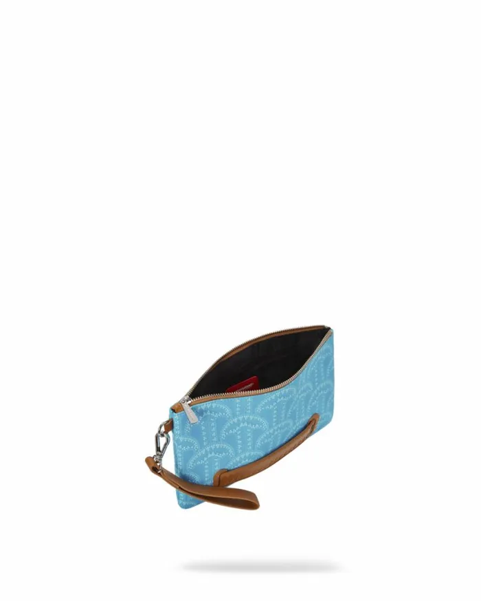 SPRAYGROUND ILLUCHAINS TURQ CROSSOVER CLUTCH Bags SPRAYGROUND ILLUCHAINS TURQ CROSSOVER CLUTCH Bags