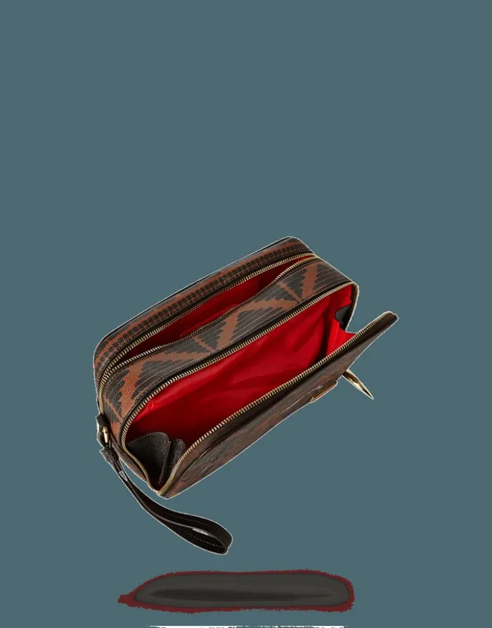 SPRAYGROUND LEOPARDS IN PARIS TOILETRY AKA MONEY BAG Bags