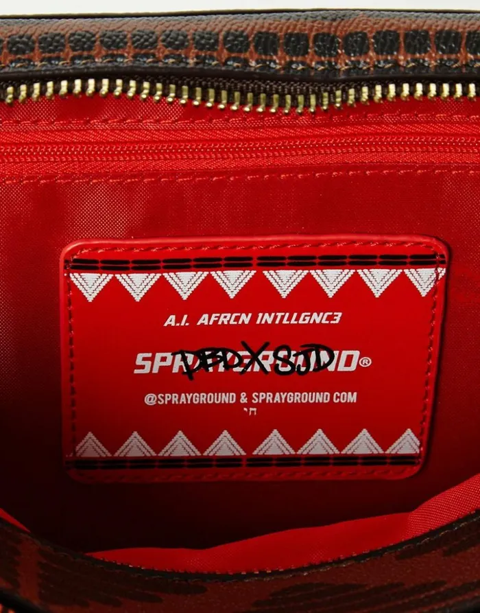SPRAYGROUND LEOPARDS IN PARIS TOILETRY AKA MONEY BAG Bags