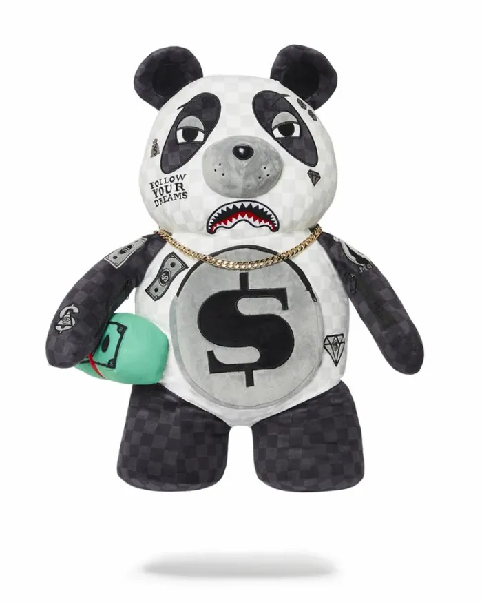 SPRAYGROUND MONEYBEAR TEDDYBEAR BACKPACK PANDA PANDA PANDA Bags