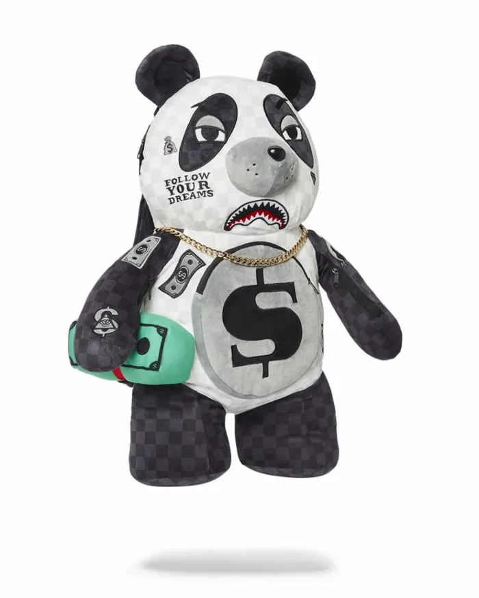 SPRAYGROUND MONEYBEAR TEDDYBEAR BACKPACK PANDA PANDA PANDA Bags