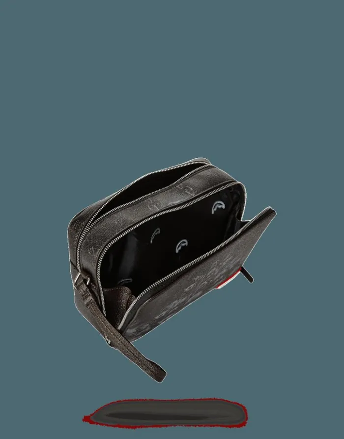 SPRAYGROUND PITBULLS TOILETRY AKA MONEY BAG Bags