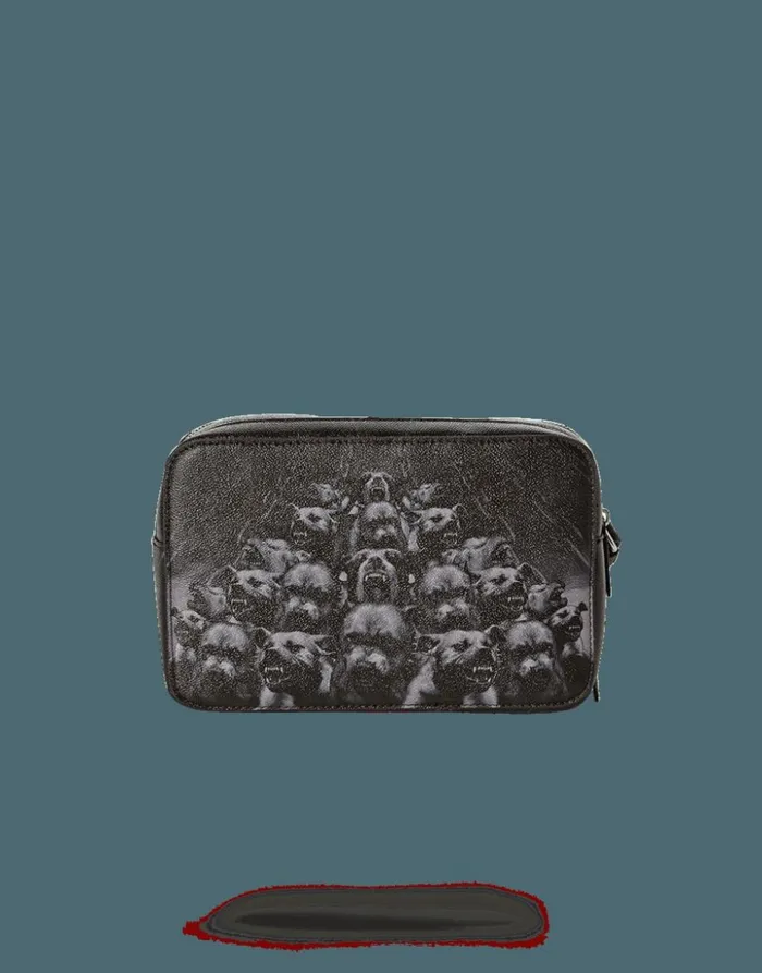 SPRAYGROUND PITBULLS TOILETRY AKA MONEY BAG Bags