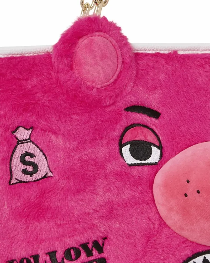 SPRAYGROUND PLUSH MONEYBEAR TOTE PINK Bags