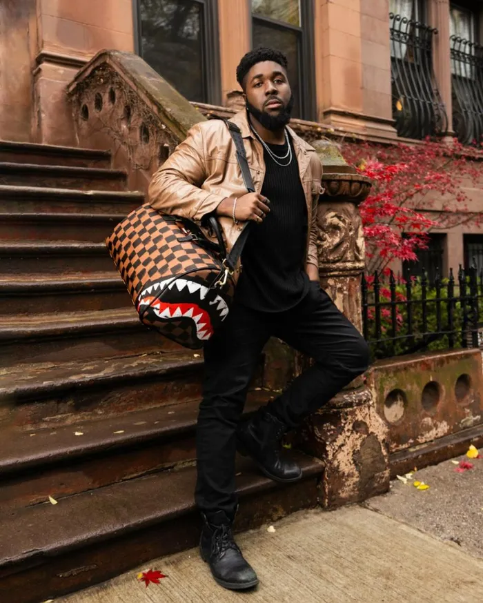 SPRAYGROUND SHARKS IN PARIS VANQUISH DUFFLE Bags