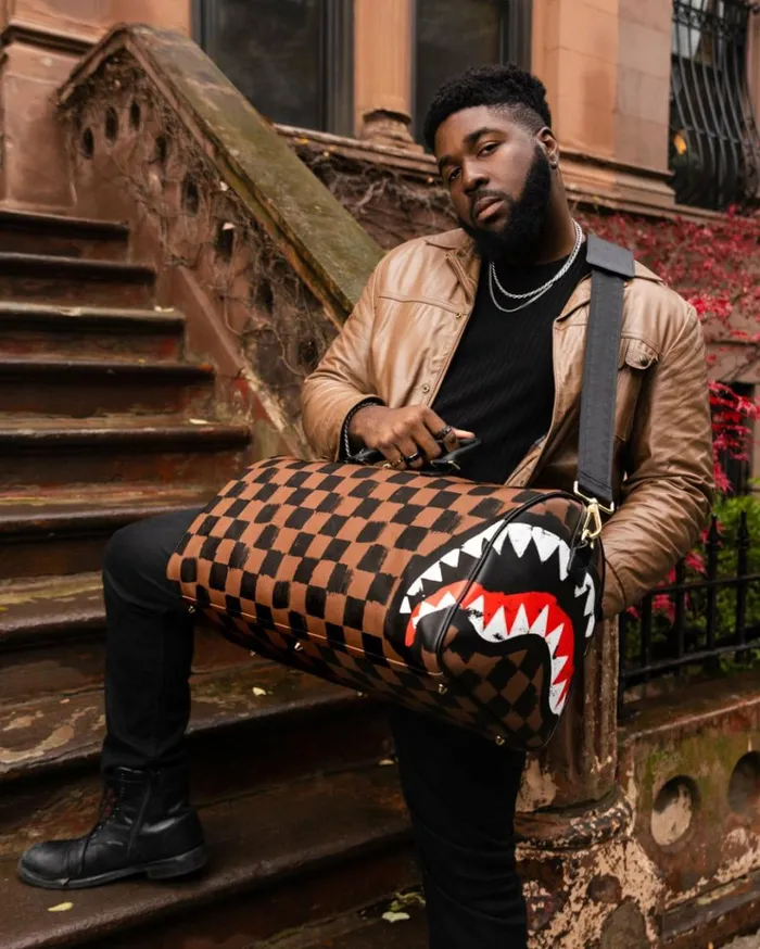 SPRAYGROUND SHARKS IN PARIS VANQUISH DUFFLE Bags