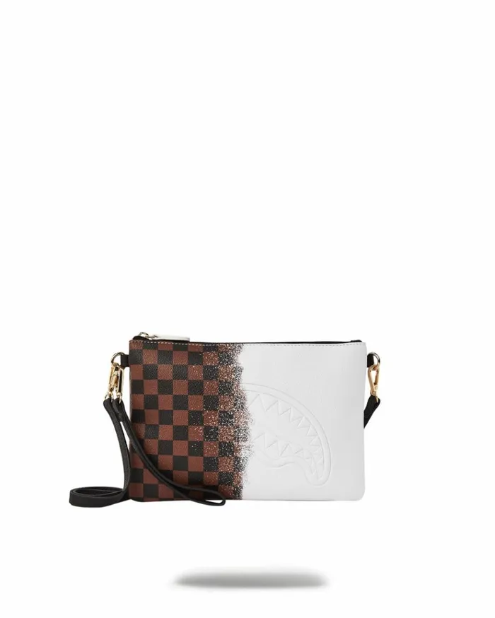 SPRAYGROUND SPRAYSHARKS WORLDWIDE CROSSOVER CLUTCH W SHOULDER STRAP Bags