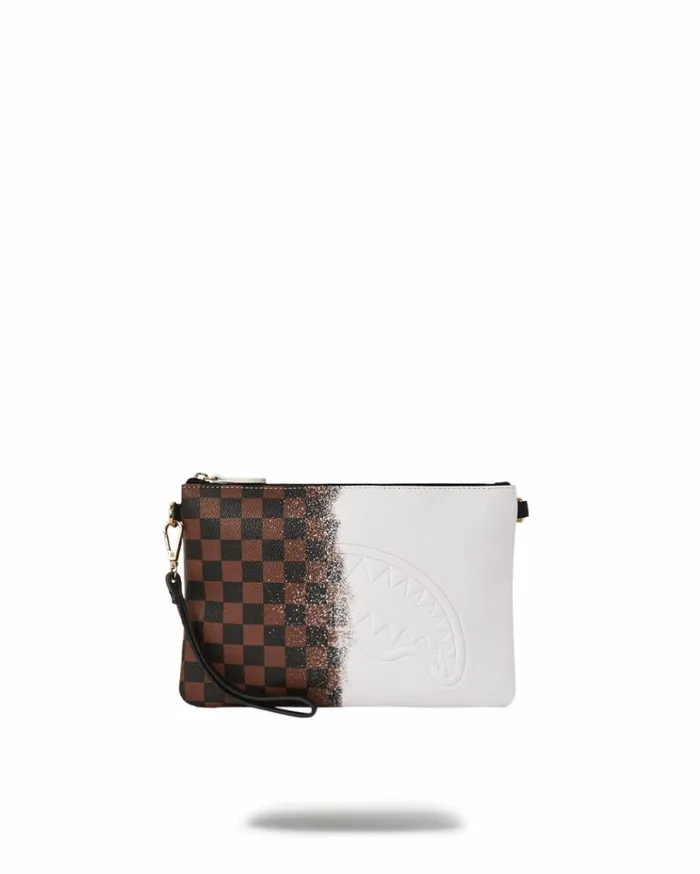 SPRAYGROUND SPRAYSHARKS WORLDWIDE CROSSOVER CLUTCH W SHOULDER STRAP Bags
