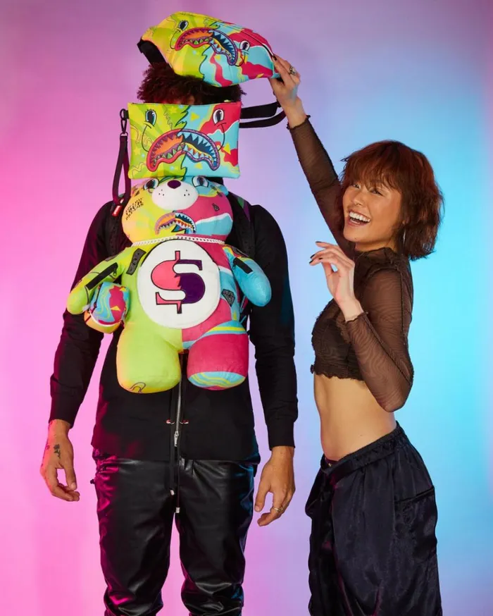 SPRAYGROUND SUPER WEIRD SAVVY CROSSBODY Bags