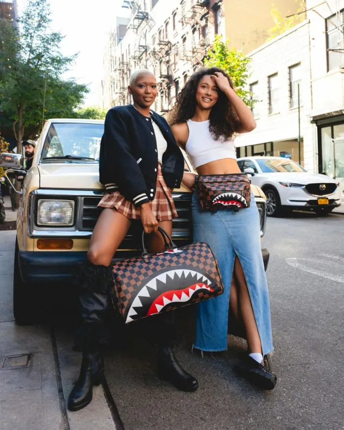 SPRAYGROUND THE HANGOVER SHARK DUFFLE Bags