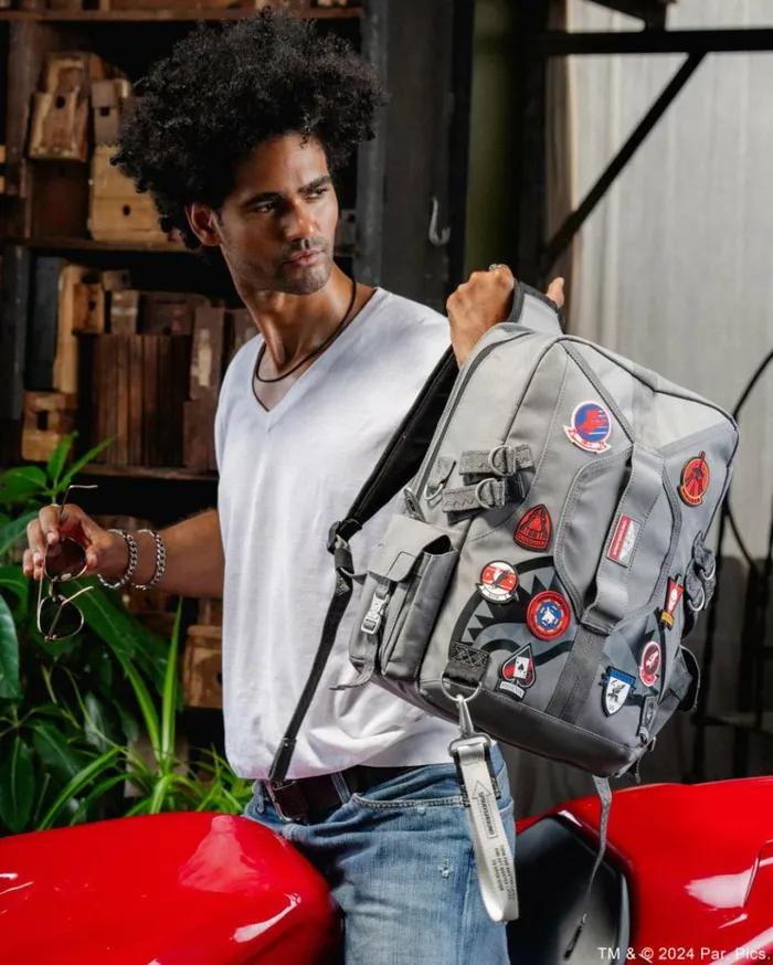 SPRAYGROUND TOP GUN FLIGHT CREW OFFICIAL COLLAB PILOT BACKPACK Bags