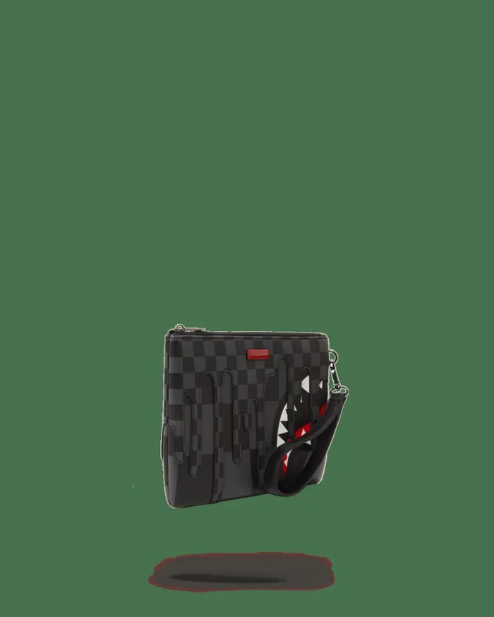 SPRAYGROUND XTC GREY SHARKS IN PARIS CROSSOVER CLUTCH Bags SPRAYGROUND XTC GREY SHARKS IN PARIS CROSSOVER CLUTCH Bags