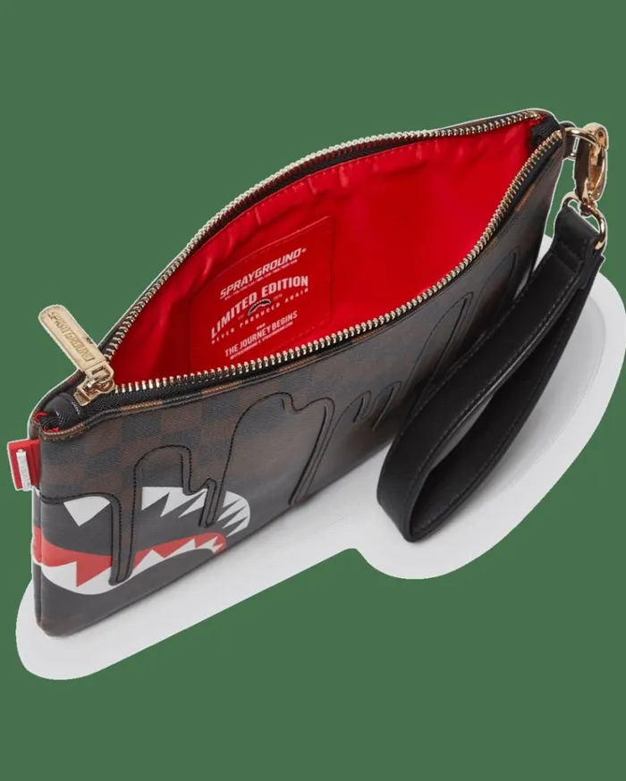SPRAYGROUND XTC SHARKS IN PARIS CROSSOVER CLUTCH Bags SPRAYGROUND XTC SHARKS IN PARIS CROSSOVER CLUTCH Bags