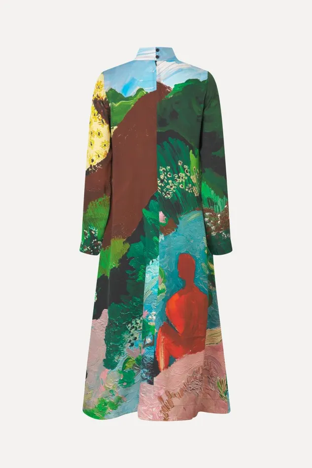 Stine Goya Dresses Long Sleeve Midi Dress 8211 Summer House 8211 Women