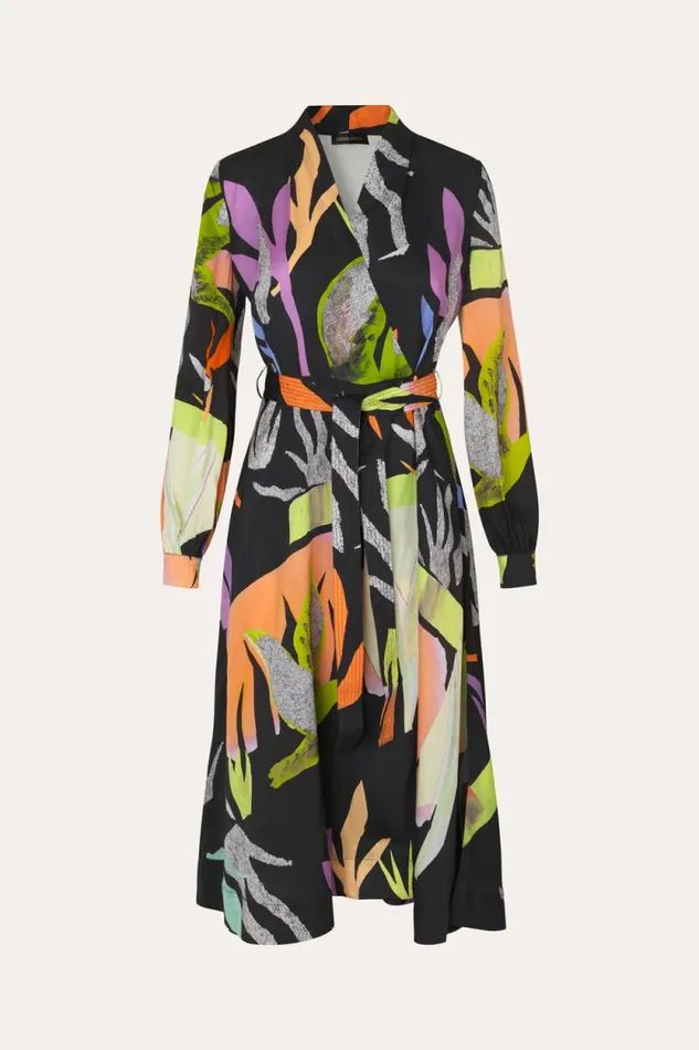 Stine Goya Dresses Reflection Dress 8211 The Gallery Sunset 8211 Women