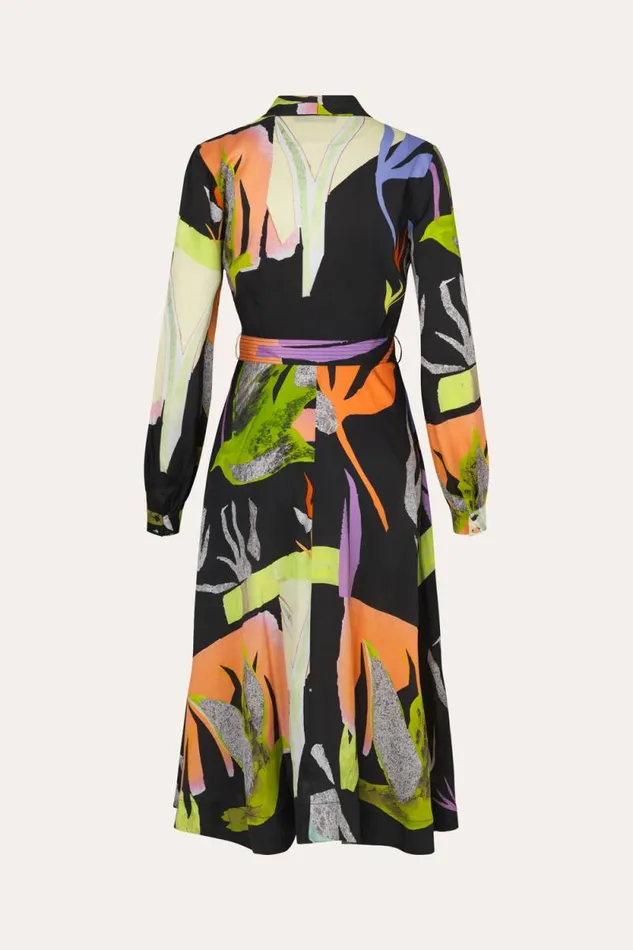 Stine Goya Dresses Reflection Dress 8211 The Gallery Sunset 8211 Women