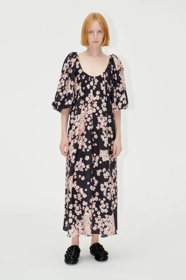 Stine Goya Exclusives SGTeresa Dress 8211 Pink Ditzy Flowers 8211 Women
