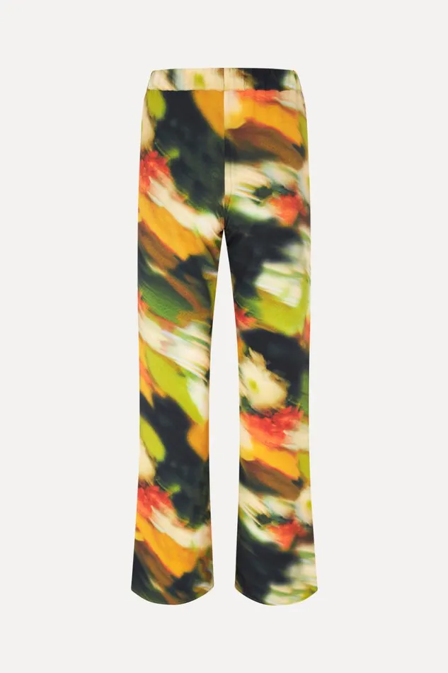 Stine Goya Pants Marc Pants 8211 Flowers In Fast Motion 8211 Women
