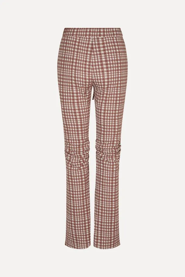 Stine Goya Pants SGLenny Pants 8211 Brown Check 8211 Women
