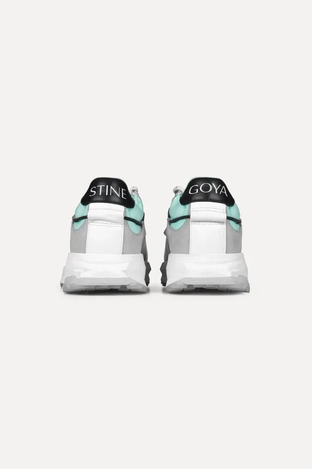 Stine Goya Shoes The Stine Goya Sneaker 8211 Hydrangea Blue 8211 Women