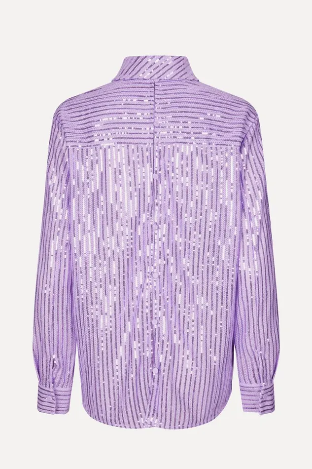 Stine Goya Tops and Shirts SGEdel Shirt 8211 Lavender 8211 Women