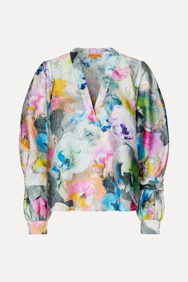 Stine Goya Tops and Shirts SGNandya Blouse 8211 Liquified Orchid 8211 Women