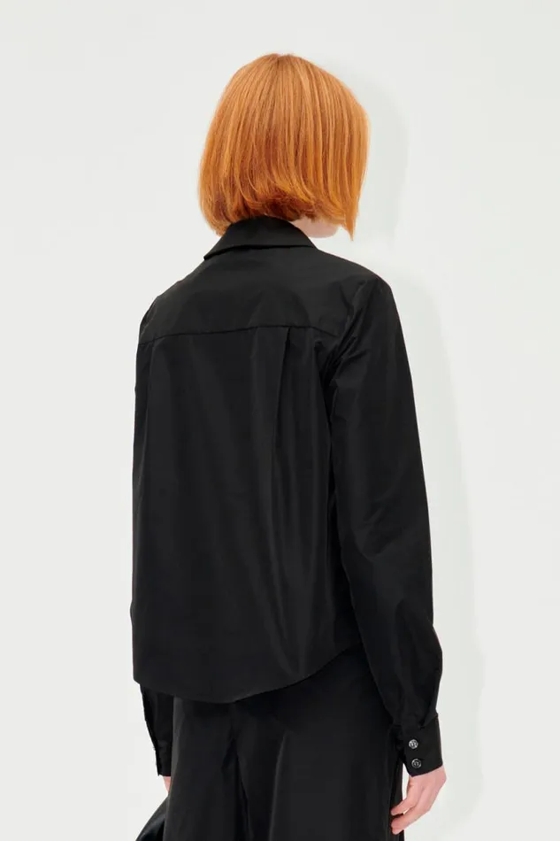 Stine Goya Tops and Shirts SGSarah Shirt 8211 Jet Black 8211 Women