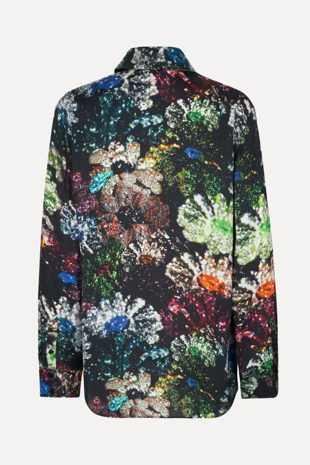 Stine Goya Tops and Shirts Sophia Shirt 8211 Glitter Bloom 8211 Women