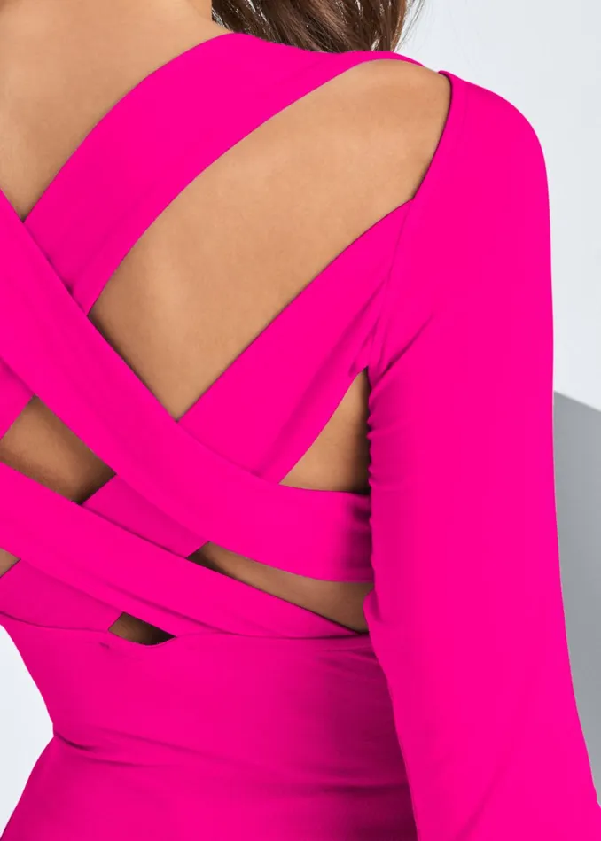 STRAPPY BACK TOP Pink Women VENUS Casual Tops
