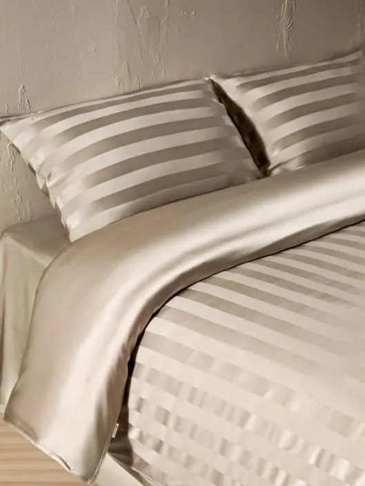 Striped Silk Envelope Pillowcase Home Lilysilk Silk Pillowcases