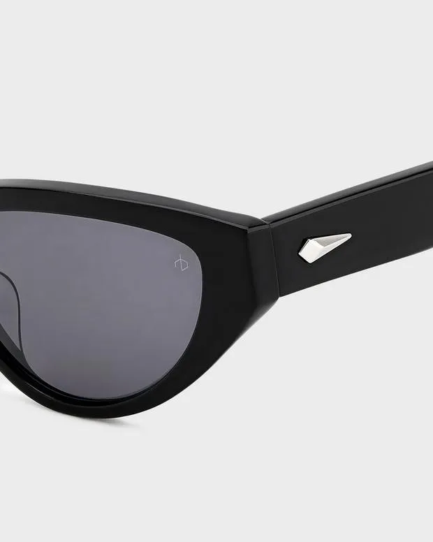 Sunglasses Women Rag and Bone Ola Black