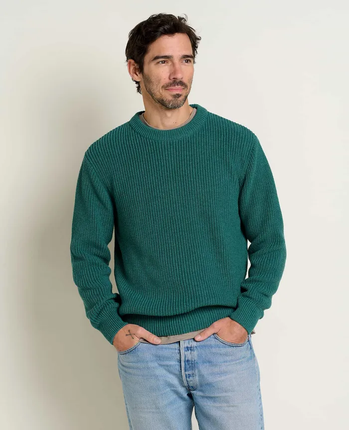Sweaters Men8217s ToadandCo Butte Crew Sweater Jasper