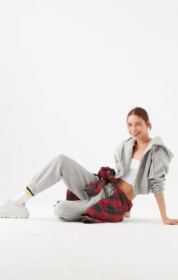 Sweatpants In Grey Melange Women Mavi Jeans Loungewear