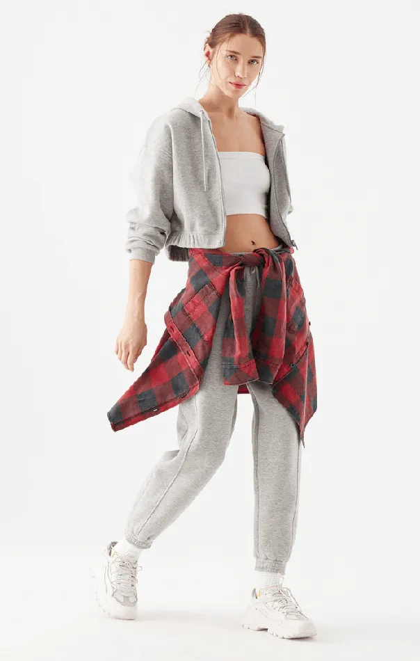 Sweatpants In Grey Melange Women Mavi Jeans Loungewear