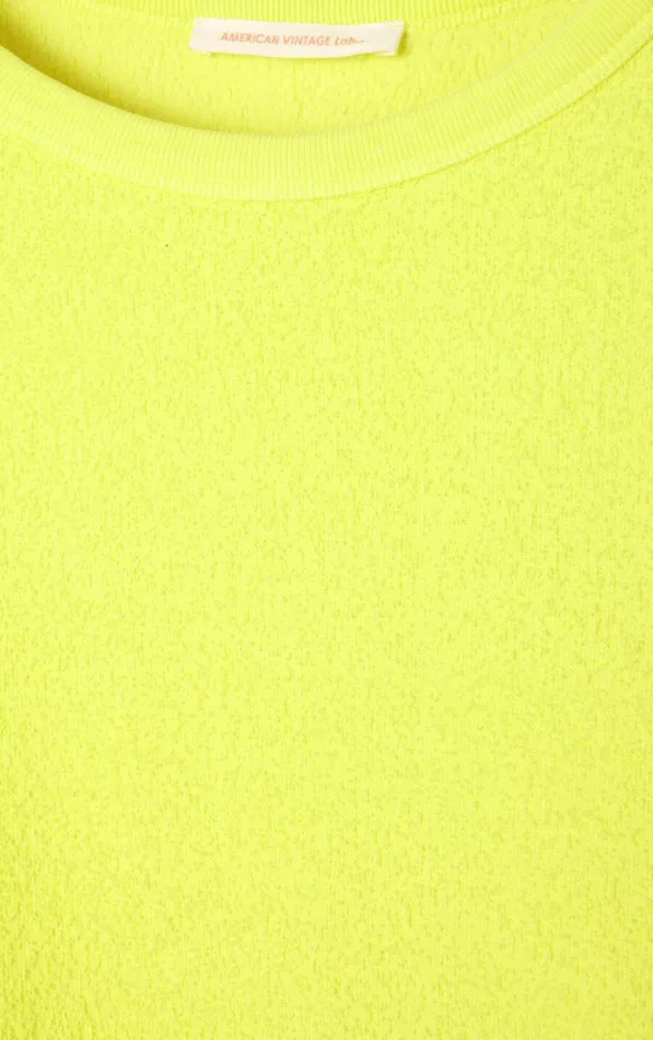 Sweatshirt Bobypark Neon Yellow Women American Vintage Sweatshirts Sweatshirt Bobypark Neon Yellow Women American Vintage Sweatshirts