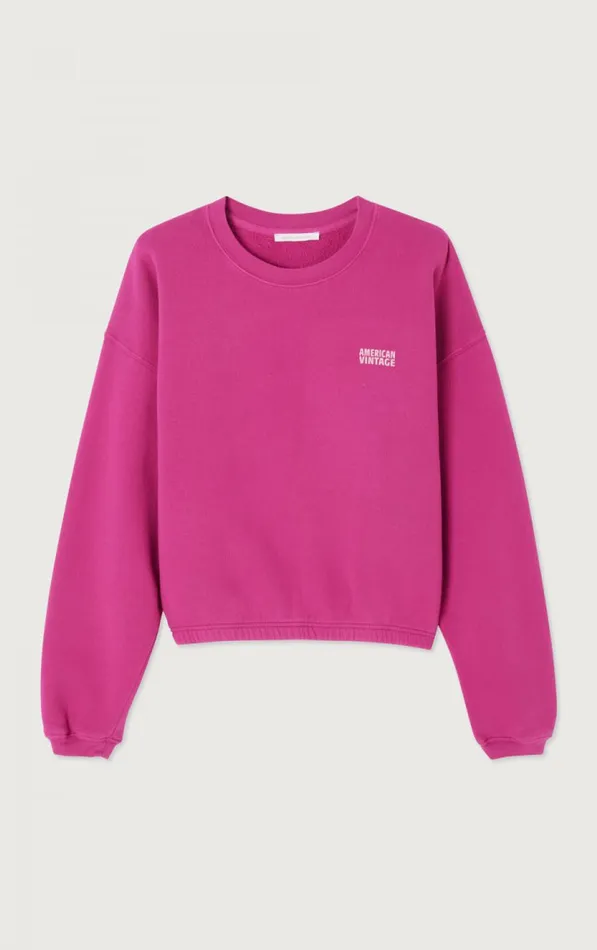 Sweatshirt Izubird Begonia Vintage Women American Vintage Sweatshirts
