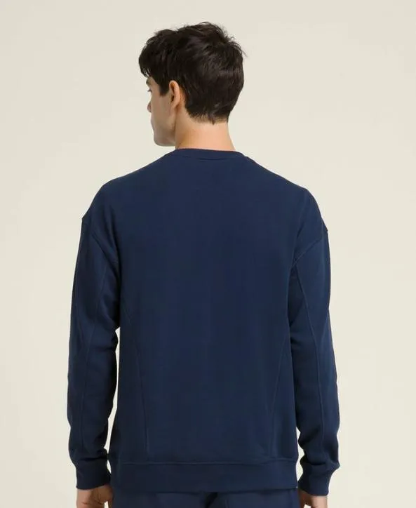 Sweatshirts Men Wilson Parkside Crew Classic Navy Bright White Sweatshirts Men Wilson Parkside Crew Classic Navy Bright White