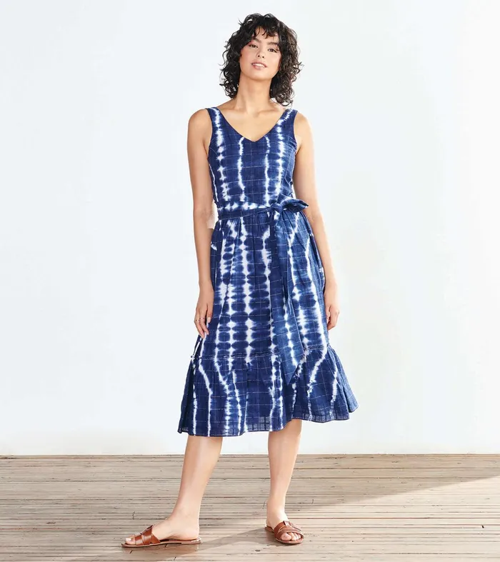 Sydney Midi Dress 8211 Windowpane Hatley