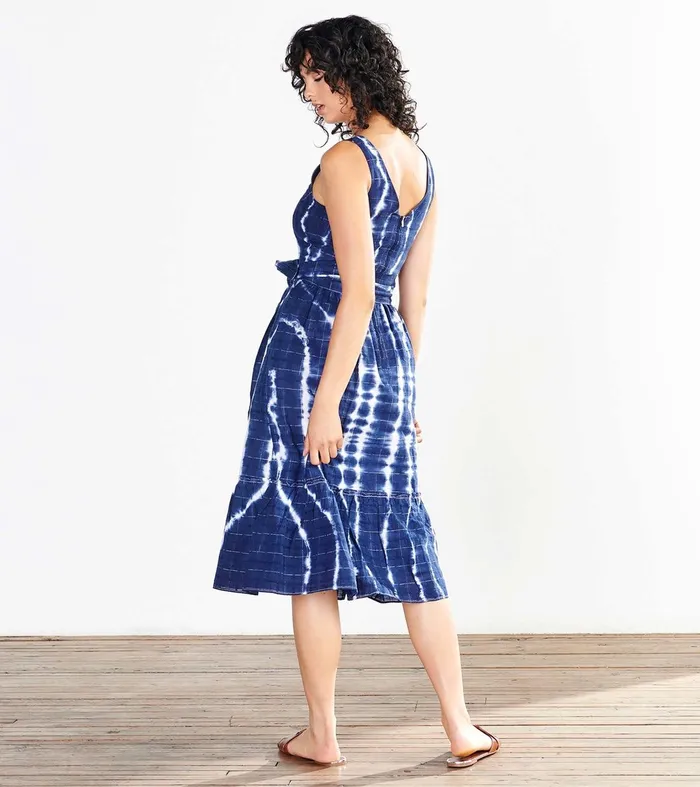 Sydney Midi Dress 8211 Windowpane Hatley