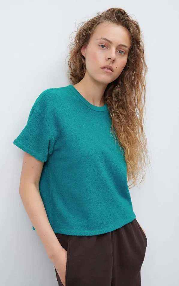 TShirt Bobypark Peacock Women American Vintage Short Sleeve TShirts
