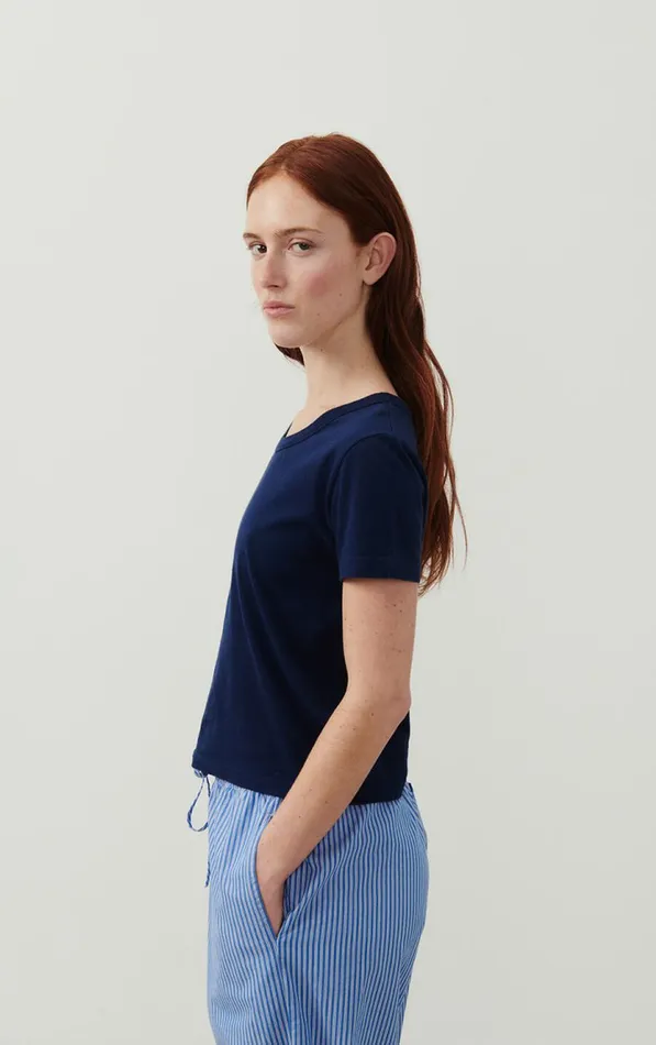 TShirt Gamipy Navy Women American Vintage Short Sleeve TShirts TShirt Gamipy Navy Women American Vintage Short Sleeve TShirts