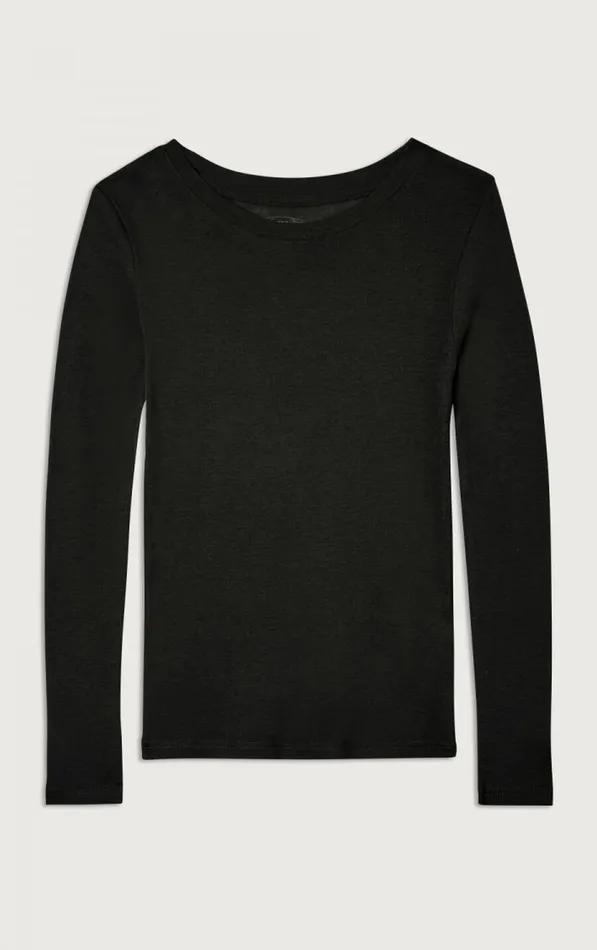 TShirt Massachusetts Black Kids American Vintage Long Sleeve TShirts TShirt Massachusetts Black Kids American Vintage Long Sleeve TShirts