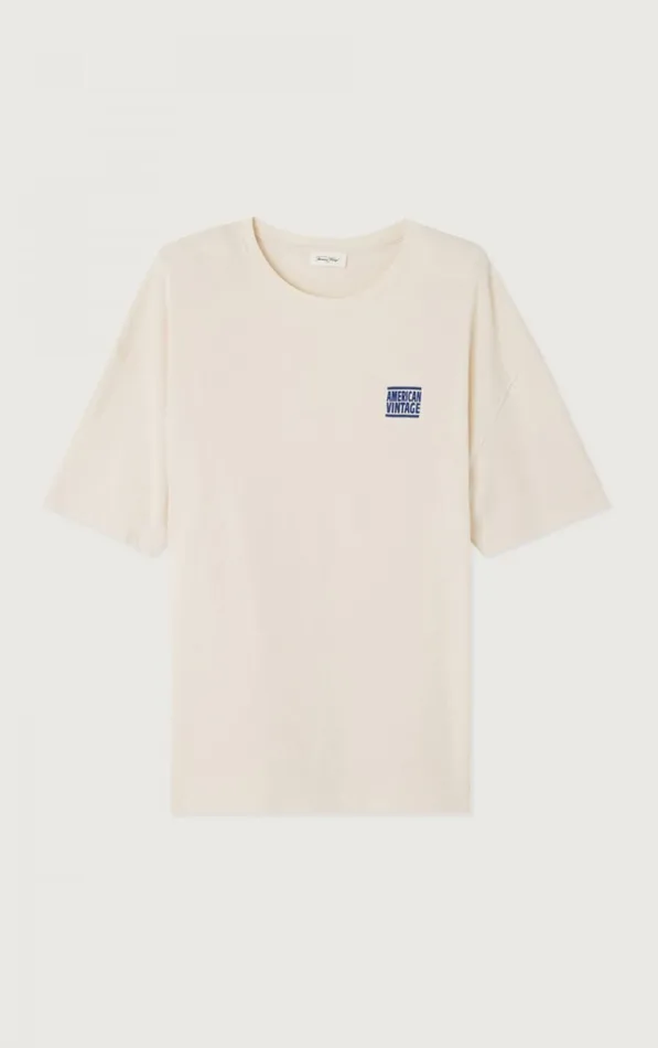 TShirt Ykobow Ecru Men American Vintage Short Sleeve TShirts TShirt Ykobow Ecru Men American Vintage Short Sleeve TShirts
