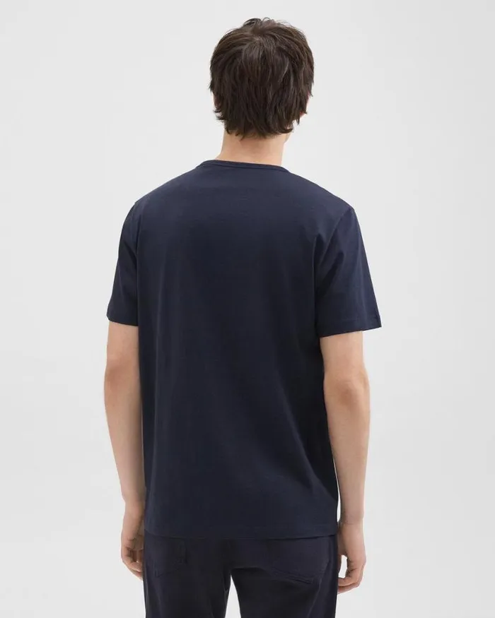 TShirts Polos Men Theory Precise Tee In Pima Cotton Jersey Eclipse TShirts Polos Men Theory Precise Tee In Pima Cotton Jersey Eclipse
