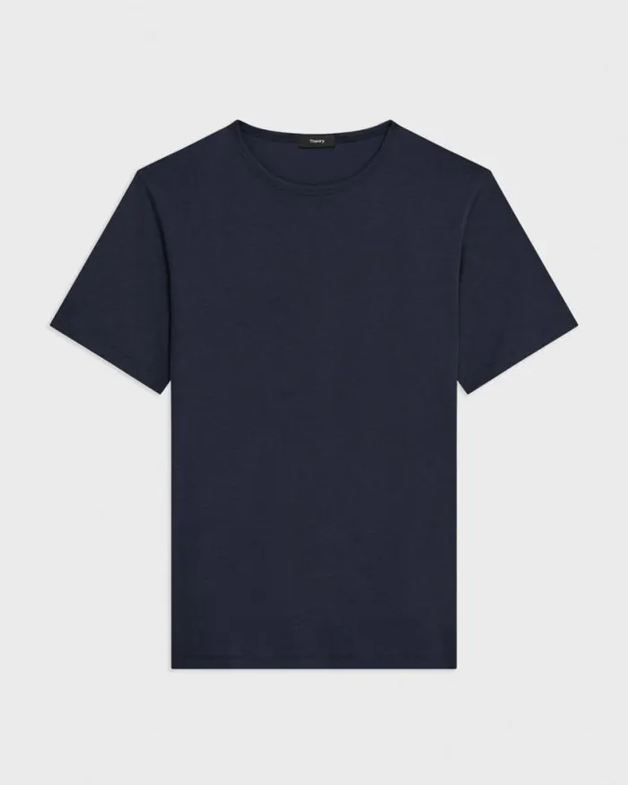 TShirts Polos Men Theory Precise Tee In Pima Cotton Jersey Eclipse TShirts Polos Men Theory Precise Tee In Pima Cotton Jersey Eclipse