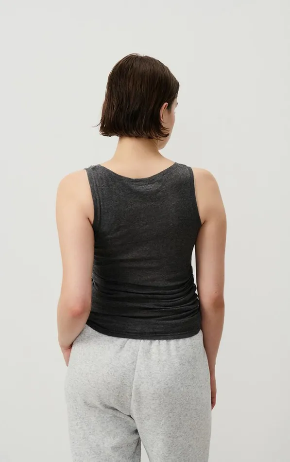 Tank Top Massachusetts Melange Charcoal Women American Vintage Tops and Tanktops Tank Top Massachusetts Melange Charcoal Women American Vintage Tops and Tanktops