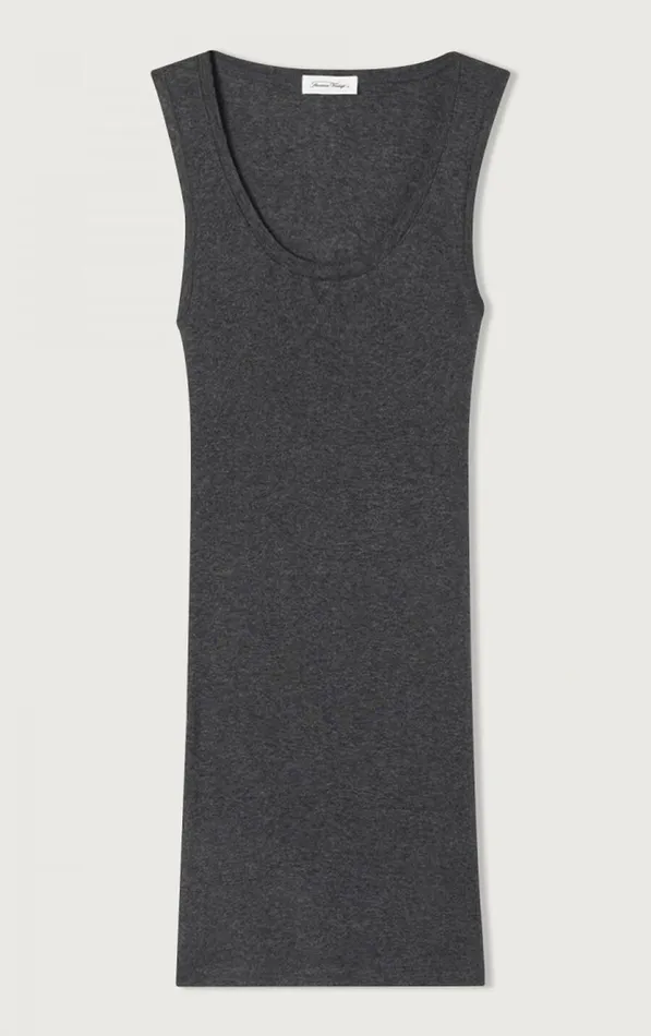 Tank Top Massachusetts Melange Charcoal Women American Vintage Tops and Tanktops Tank Top Massachusetts Melange Charcoal Women American Vintage Tops and Tanktops
