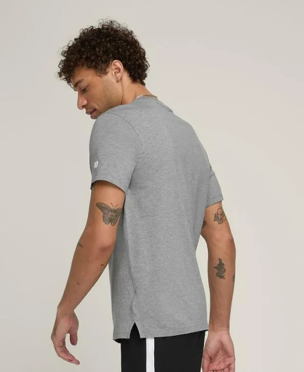 Tanks and TShirts Men Wilson Easy Street Tee Medium Gray Heather Tanks and TShirts Men Wilson Easy Street Tee Medium Gray Heather