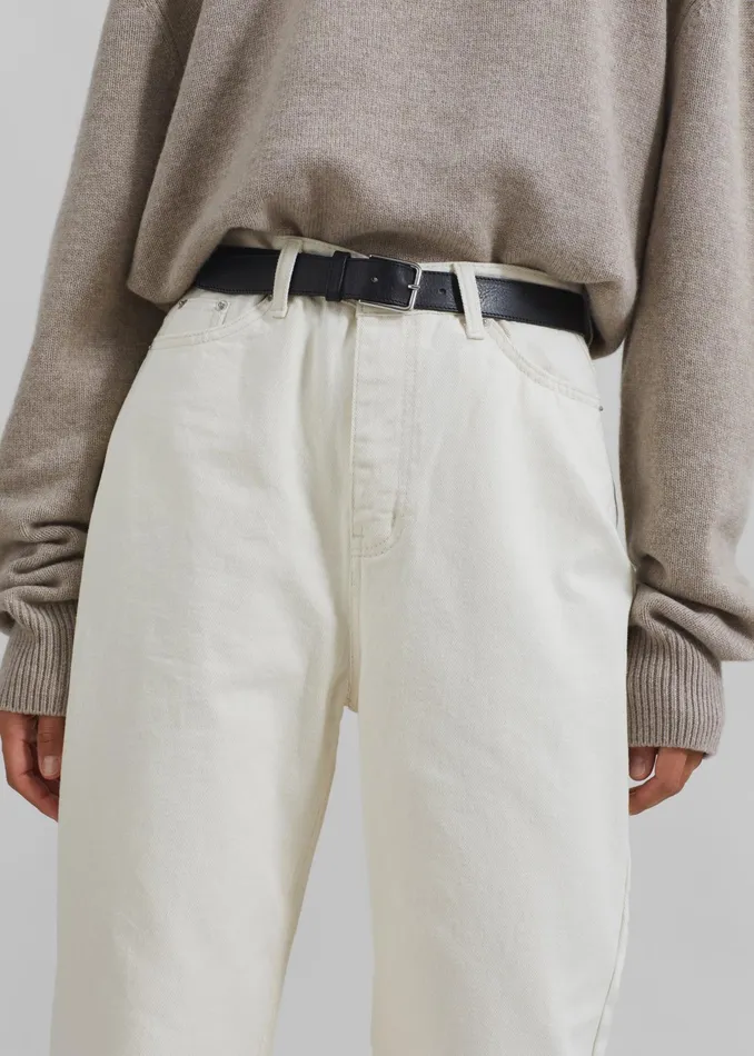 The Frankie Shop Bottoms Bexley Jeans 8211 Cream 8211 Women