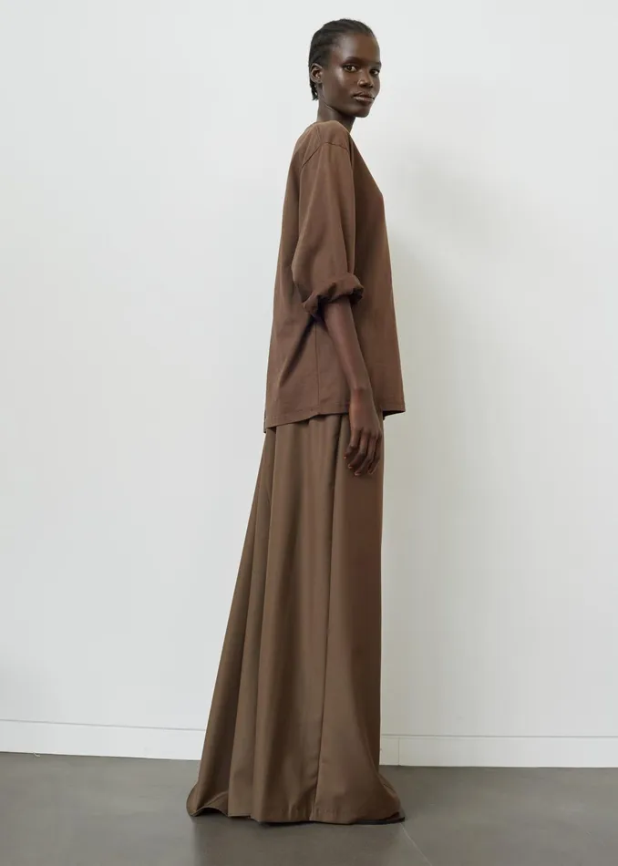 The Frankie Shop Bottoms Eloise Maxi Skirt 8211 Brown 8211 Women